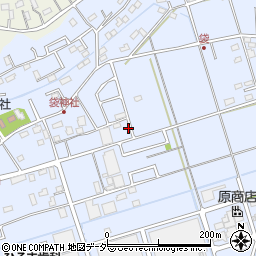 埼玉県鴻巣市袋667-1周辺の地図