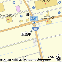 茨城県行方市玉造甲1095周辺の地図