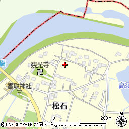 埼玉県幸手市松石周辺の地図