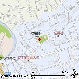 埼玉県鴻巣市袋247-1周辺の地図