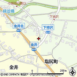 長野県塩尻市金井225周辺の地図