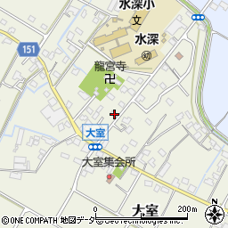 埼玉県加須市大室172周辺の地図