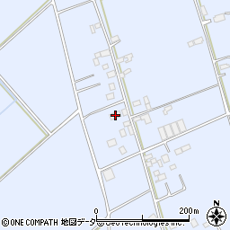 茨城県常総市古間木新田736周辺の地図