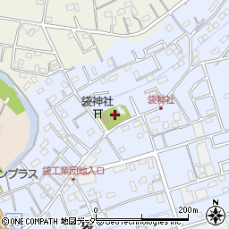 埼玉県鴻巣市袋213周辺の地図