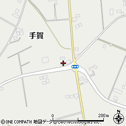 茨城県行方市手賀4348周辺の地図