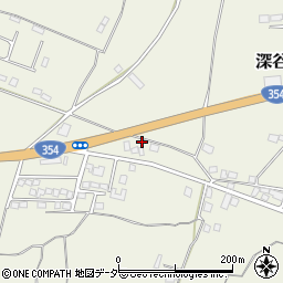 茨城県かすみがうら市深谷332周辺の地図
