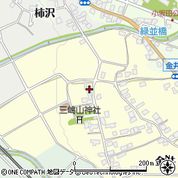 長野県塩尻市金井81周辺の地図