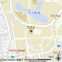 フードマーケットカスミ筑波大学店周辺の地図