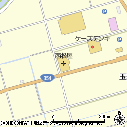 西松屋行方玉造店周辺の地図