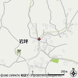 茨城県かすみがうら市岩坪816周辺の地図