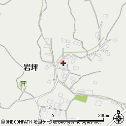 茨城県かすみがうら市岩坪817周辺の地図