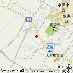 埼玉県加須市大室575周辺の地図