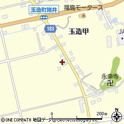 茨城県行方市玉造甲564周辺の地図