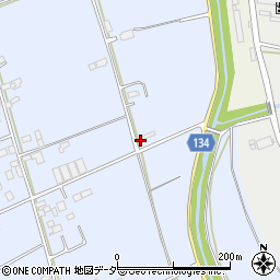 茨城県常総市古間木新田260周辺の地図