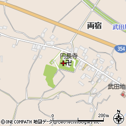 茨城県行方市両宿667周辺の地図