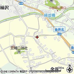 長野県塩尻市金井237周辺の地図