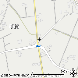 茨城県行方市手賀4409周辺の地図