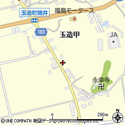 茨城県行方市玉造甲2584周辺の地図