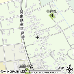 茨城県常総市山口63周辺の地図