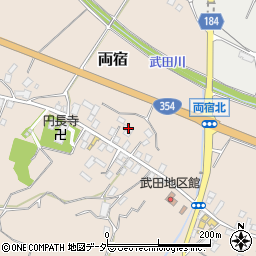 茨城県行方市両宿37周辺の地図