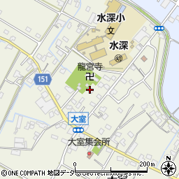 埼玉県加須市大室171周辺の地図