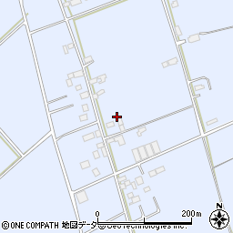 茨城県常総市古間木新田542-1周辺の地図