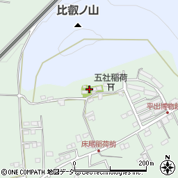 比岳當佐神社周辺の地図