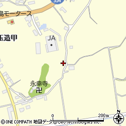 茨城県行方市玉造甲2546周辺の地図