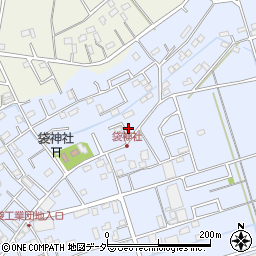 埼玉県鴻巣市袋219-1周辺の地図