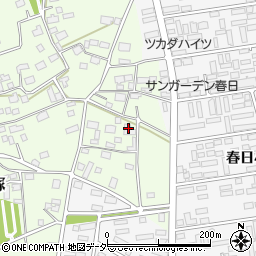 茨城県つくば市東平塚401周辺の地図