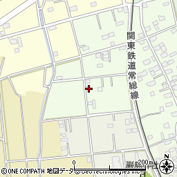 茨城県常総市山口681周辺の地図