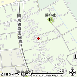 茨城県常総市山口97周辺の地図