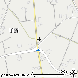 茨城県行方市手賀4411周辺の地図