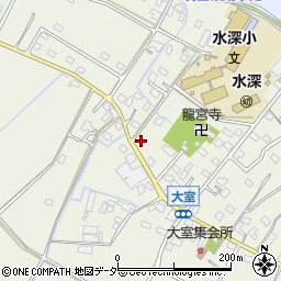 埼玉県加須市大室184周辺の地図