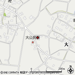 茨城県つくば市大824周辺の地図