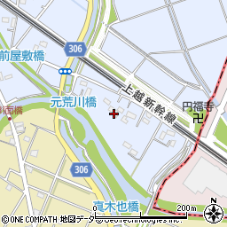 埼玉県鴻巣市袋1605周辺の地図