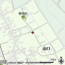 茨城県常総市山口135周辺の地図