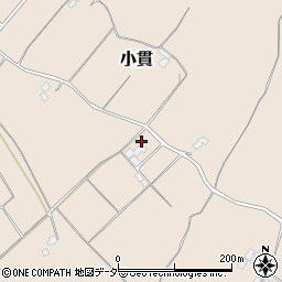 茨城県行方市小貫2109周辺の地図