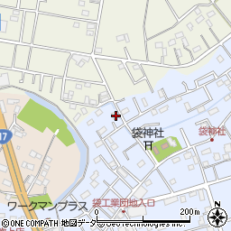 埼玉県鴻巣市袋201周辺の地図