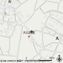 茨城県つくば市大827周辺の地図
