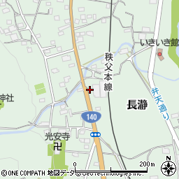 埼玉県秩父郡長瀞町長瀞304周辺の地図