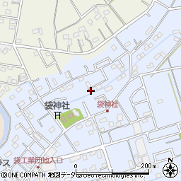 埼玉県鴻巣市袋235-2周辺の地図