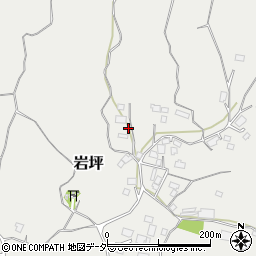 茨城県かすみがうら市岩坪814周辺の地図