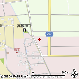 埼玉県熊谷市高本228周辺の地図