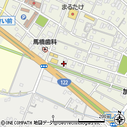埼玉県加須市騎西30-6周辺の地図