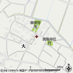 茨城県つくば市大892周辺の地図
