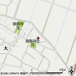 茨城県つくば市大759周辺の地図