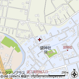 埼玉県鴻巣市袋254周辺の地図