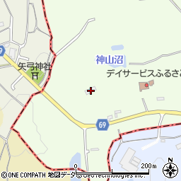 埼玉県比企郡嵐山町古里1163周辺の地図