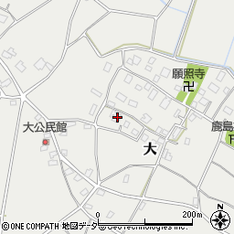 茨城県つくば市大900周辺の地図